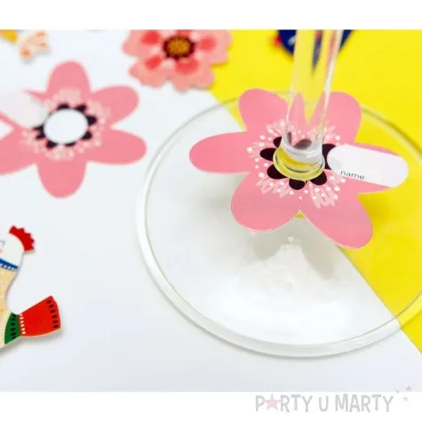 znaczniki na kieliszki summer have fun godan 6 szt