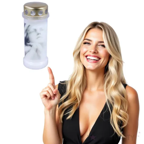 znicz figura aniola bolsius 6 5x17 cm