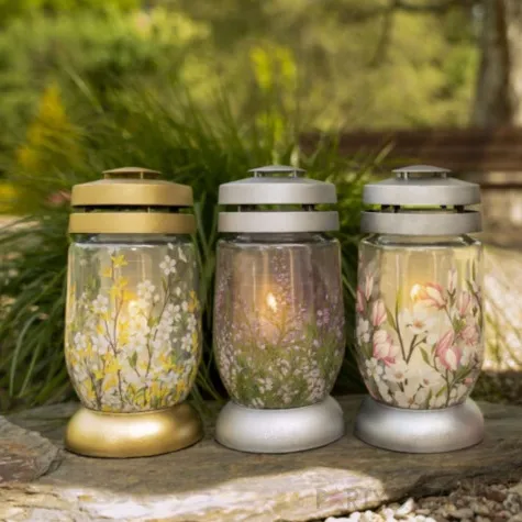 znicz lampion forsycje bolsius 11x23cm