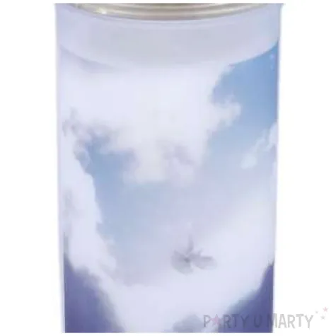 znicz niebo z chmurami bolsius 6 5x17 cm