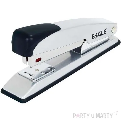 zszywacz biurowy classic srebrno czarny eagle