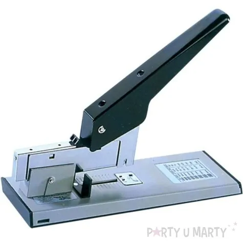 zszywacz dlugoramienny premium 100 czarno srebrny titanum