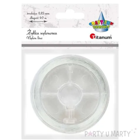 zylka 0 35 mm na szpuli 40 m titanum