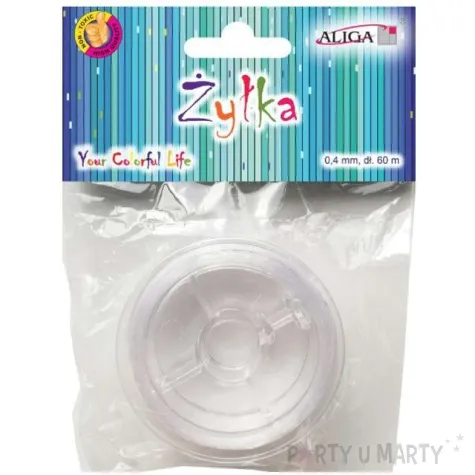 zylka 0 4mm na szpuli 60m aliga