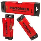 alko poziomica do kalibrowania majstra czerwony