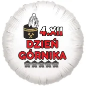 balon foliowy barborka wegiel i czako bialy 18 rnd