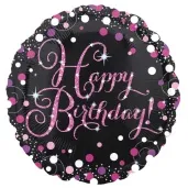 balon foliowy happy birthday amscan 18 rnd