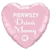 balon foliowy pierwszy dzien mamy rozowy 18 hrt