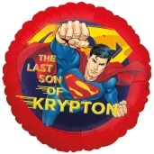 balon foliowy superman the last son of krypton party factory 18 rnd