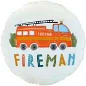 balon foliowy woz strazacki fireman godan 18 rnd