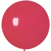 balon g220 pastel olbrzym 80 cm czerwony jasny gemar 31