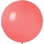 balon g220 pastel olbrzym 80 cm koralowy gemar 31