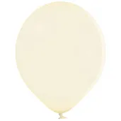 balony 12p pastel waniliowy partydeco 10 5 100 szt