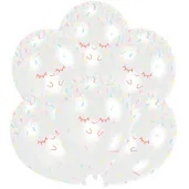 balony crazy cake lukier z posypka amscan 11 6 szt