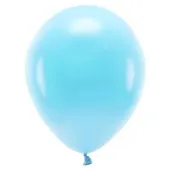 balony ekologiczne niebieskie jasne partydeco 10 10 szt