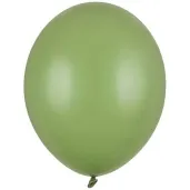 balony pastel zielony ciemny strong 11 100 szt