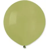 balony pastelowe oliwkowy gemar 19 25 szt