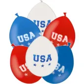 balony usa stany zjednoczone mix boland 10 6 szt