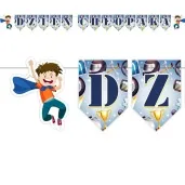 baner flagi dzien chlopaka w pelerynie mix kolor 2 8 m