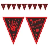baner flagi happy halloween we krwi czarne 3 6 m