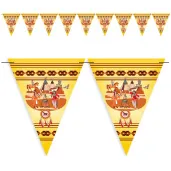 baner flagi indianska wioska mix 3 6 m