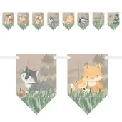 baner flagi lesne zwierzatka congee 300 cm