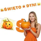 baner happy halloween swieto dyni pomaranczowy 3m