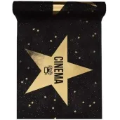 bieznik hollywood czarno zloty santex 500 x 30 cm