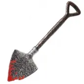 bron zakrwawiona lopata carnival toys 56 cm