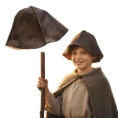 czapka pastuszek jaselka brazowy partytino