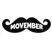 dekoracja do powieszenia plakat movember was niebieski listopad do biura na drzwi konferencje