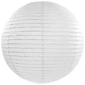 dekoracja na komunie slub chrzest lampion papierowy bialy 20 cm