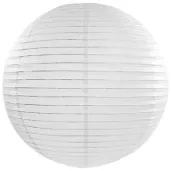 dekoracja na komunie slub chrzest lampion papierowy bialy 35 cm