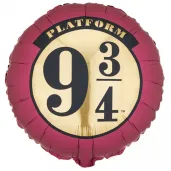 dekoracja na urodziny halloween balon foliowy harry potter peron 3 4 ozdoba do girland 18 rnd