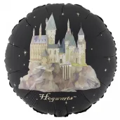 dekoracja na urodziny halloween balon foliowy harry potter zamek hogwart do girland 18 rnd