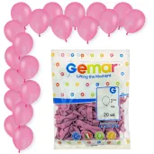 dekoracje na urodziny baby shower rozowe balony pastelowe a50 do girland 5 20 szt