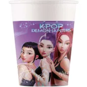 dekoracje na urodziny imprezy tematyczne kubeczki papieroe k pop demon hunters 200ml x8