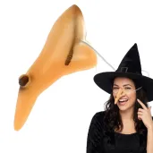 dodatek do stroju na halloween andrzejki karnawal nos czarownicy wiedzma cosplay larp 8 cm