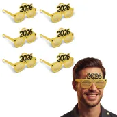 dodatek do stroju na sylwestra nowy rok 2026 dodatek do zdjec 6 szt