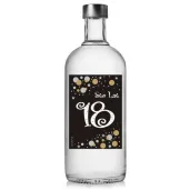 etykieta na butelke urodziny 18 gold 85x120 mm 5 szt