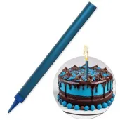 fontanna tortowa monokolor niebieski 18 cm