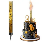 fontanna tortowa nuty muzyka zloty 18 cm