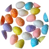 jajka styropianowe pisanki z puchem mix aliga 3 5 cm 25 szt