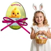 karnet na banknot jajko pisklak i pisanki wesolych swiat prezent na wielkanoc 12 5 x 8 5 cm