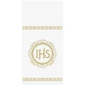 kieszonki na sztucce komunia swieta ihs ornament partypal 20 cm 16 szt