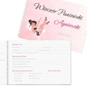 ksiega gosci album pamiatkowy na zdjecia i podpisy na wieczor panienski personalizacja