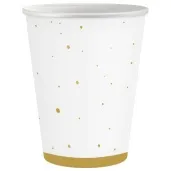 kubeczki papierowe celebrate bialy godan 250 ml 6 szt
