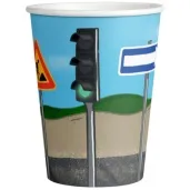 kubeczki papierowe construction budowa amscan 250 ml 8 szt