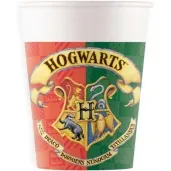 kubeczki papierowe harry potter herb hogwartu procos 200 ml 8 szt
