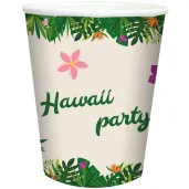 kubeczki papierowe hawaii party congee 250 ml 6 szt